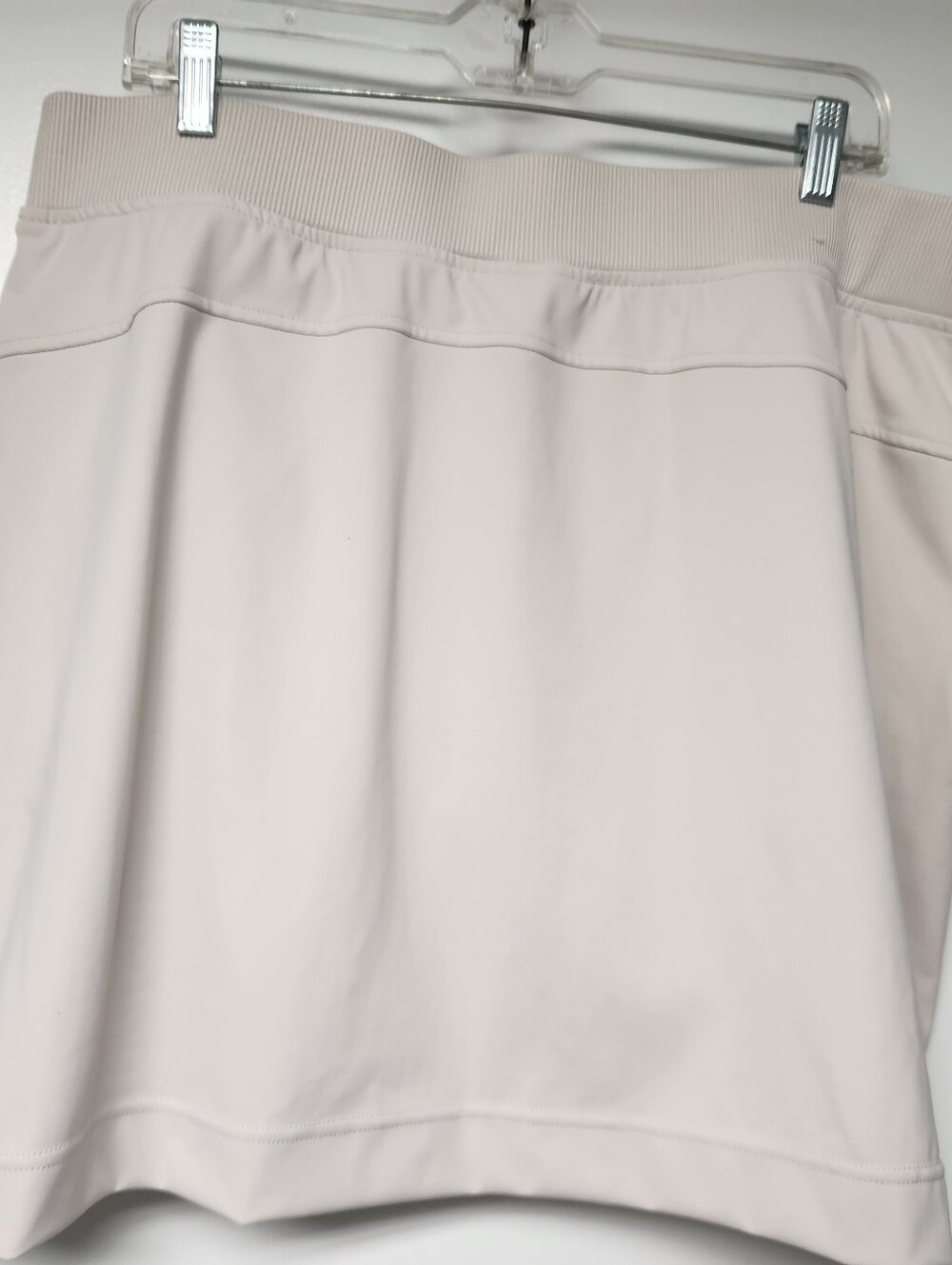 Women's Cream A-Line Skort